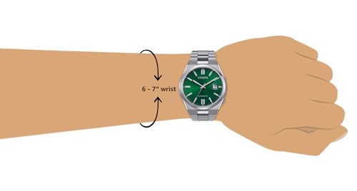 Citizen Stainless Steel Analog Green Dial Men Watch