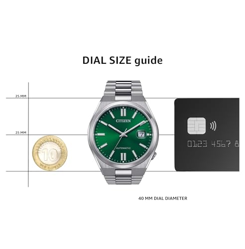 Citizen Stainless Steel Analog Green Dial Men Watch