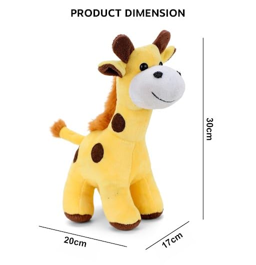 Standing Giraffe Soft Toy