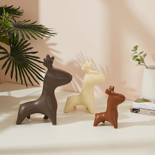 Elk Family Figurines- Set of 3