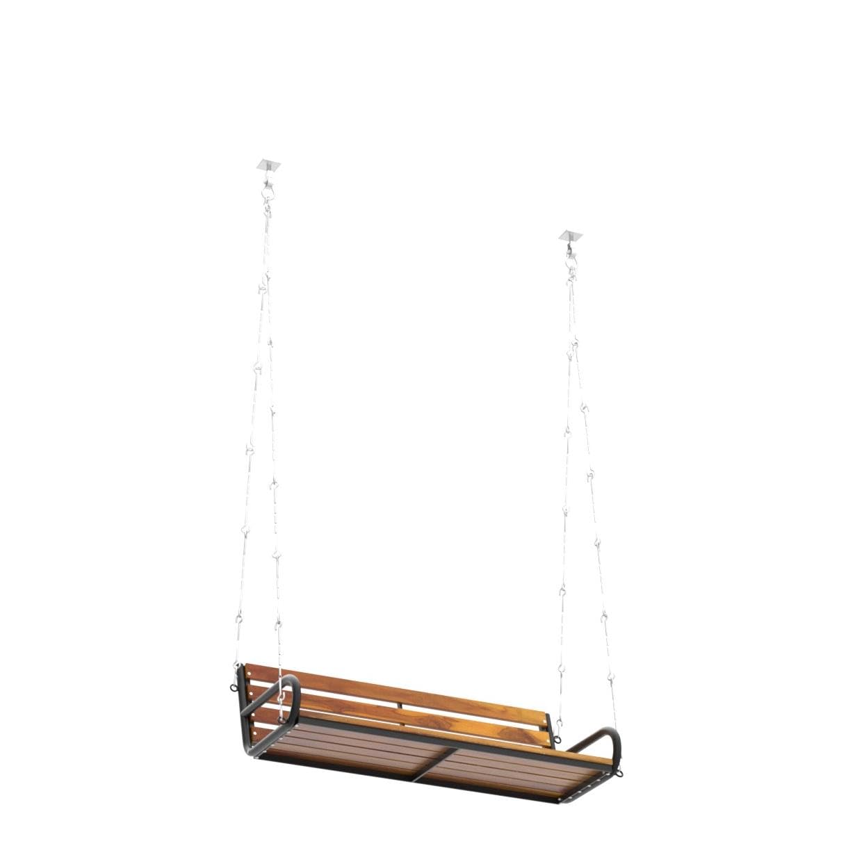 Teak Wooden Hanging Swing Set