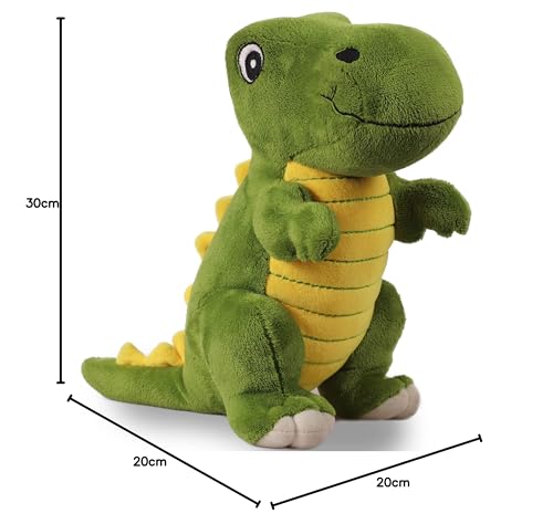 Green and Yellow Dinosaur Soft Toy