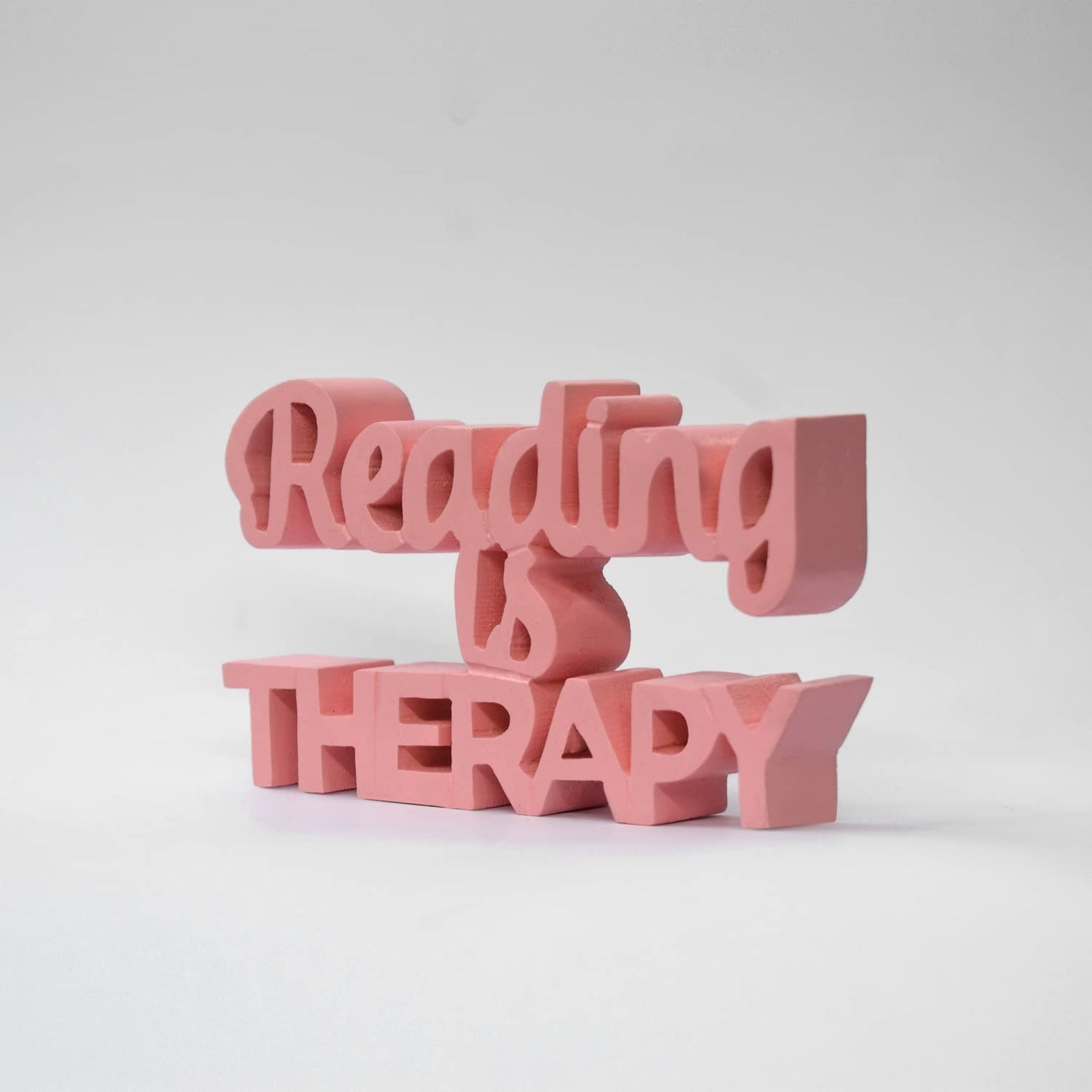 Reading is Therapy Table Decor