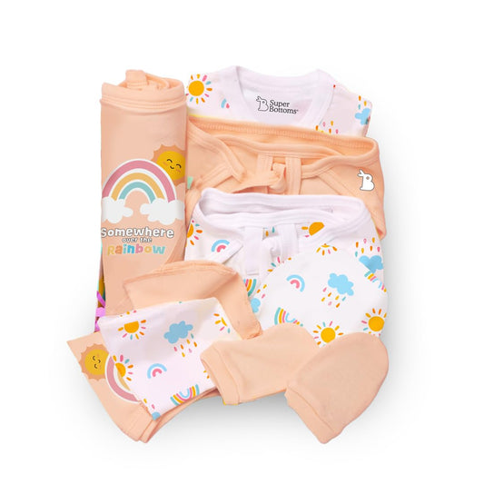 SuperBottoms Clothing Set| 0-3 Months