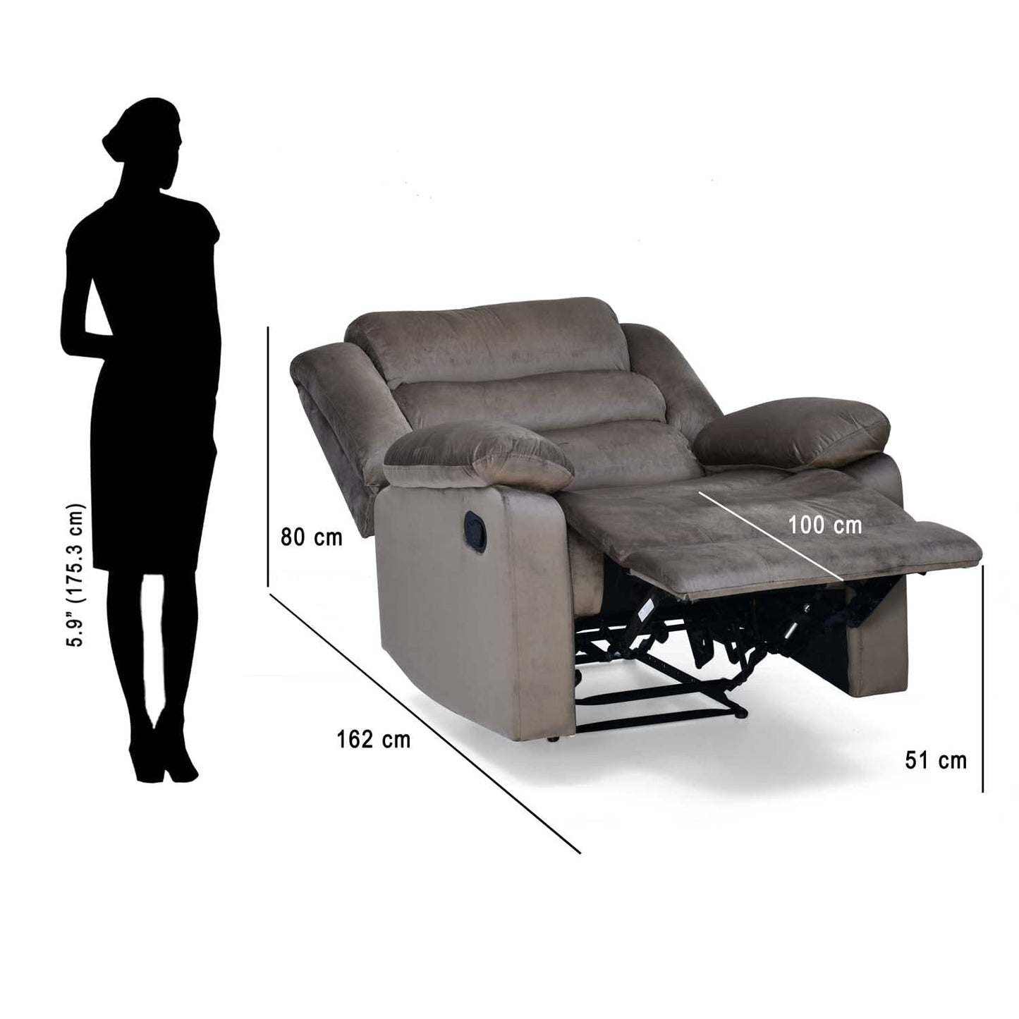 Nilkamal Manual Recliner