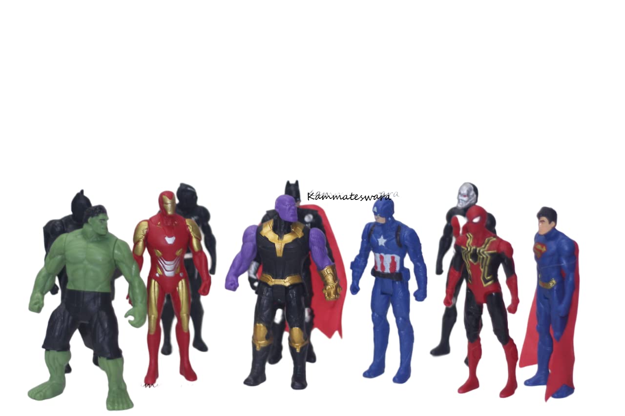 Superhero Action Figure Toys| Set of 10