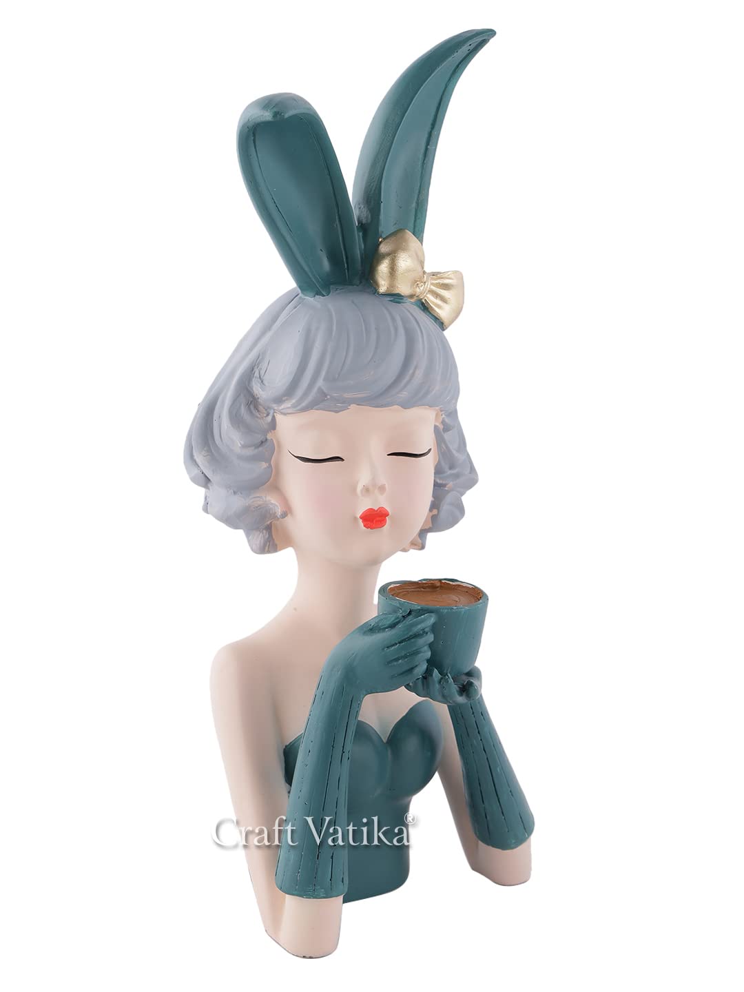 Resin Bowknot Lady