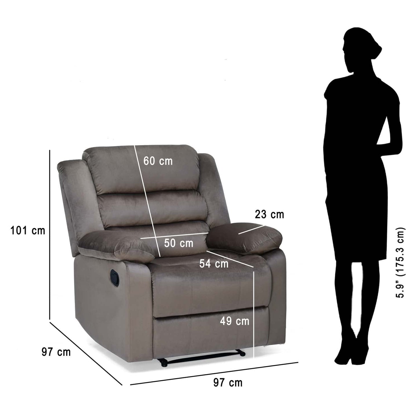 Nilkamal Manual Recliner