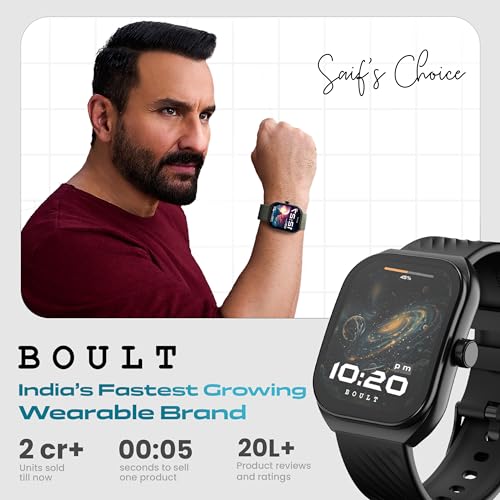 Boult Trail Smart Watch 2.01''