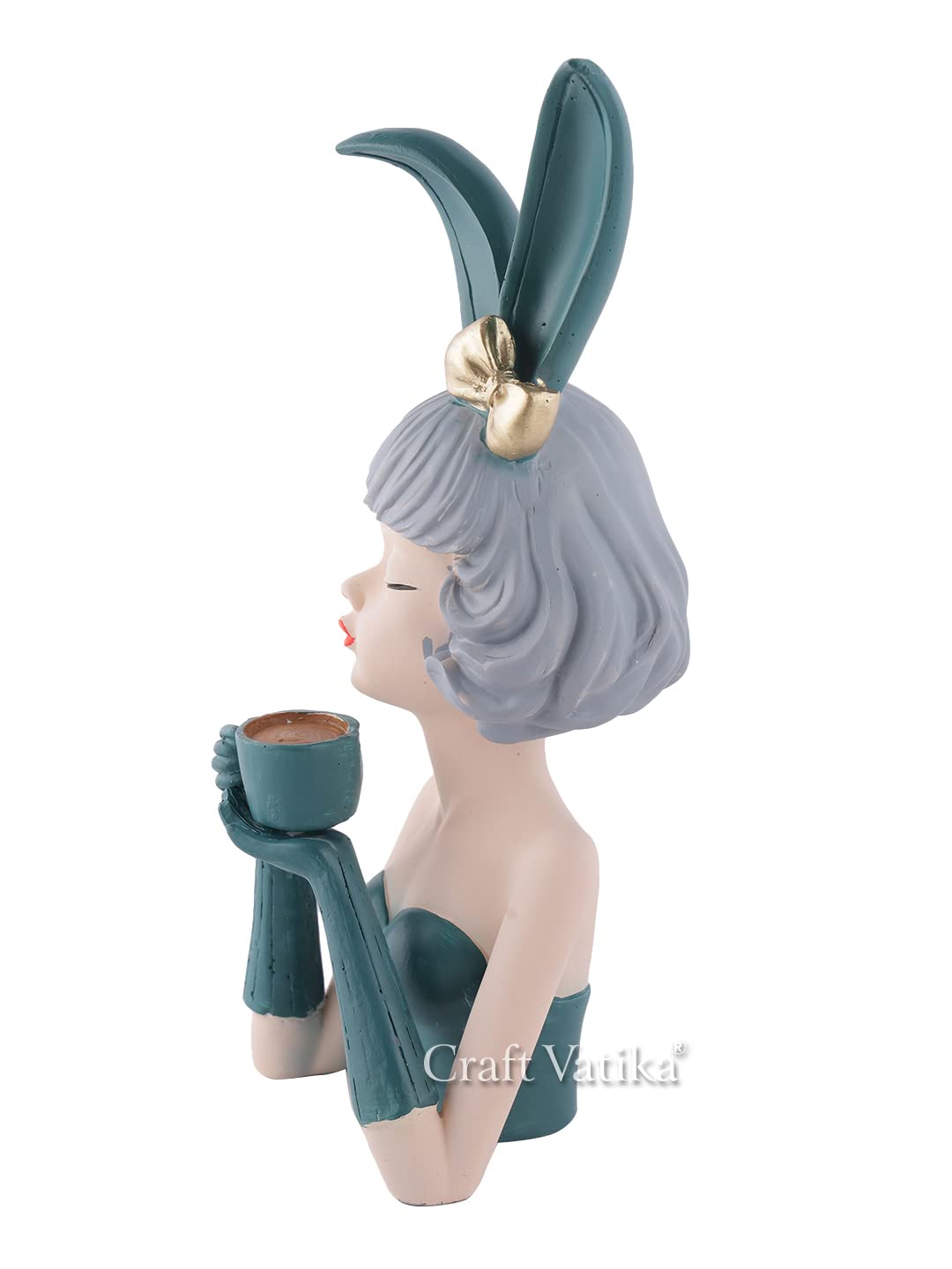 Resin Bowknot Lady