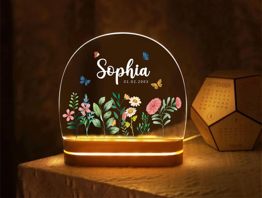 Personalised Gift- LED Night Lamp