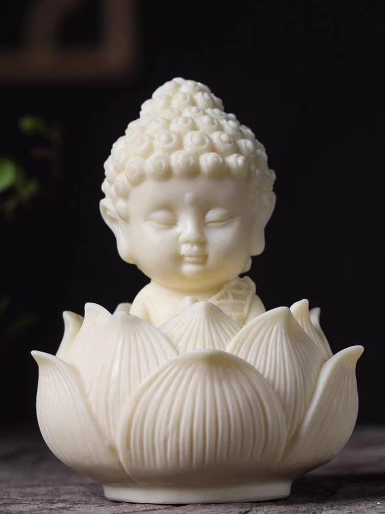 Lotus Baby Buddha Statue