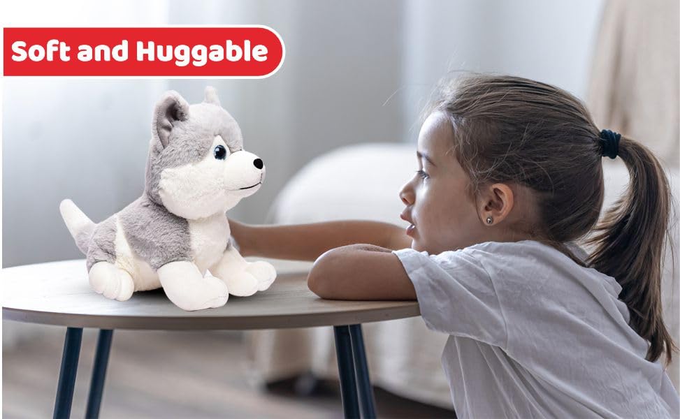 Webby Plush Husky Stuffed Toy