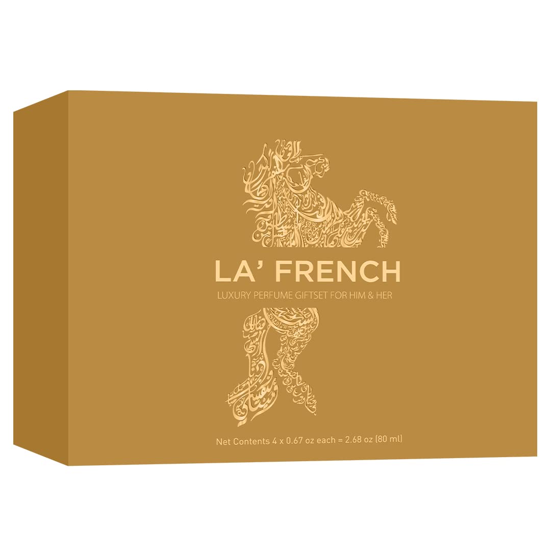 La French Oudh Unisex Eau De Parfum Gift Set 4