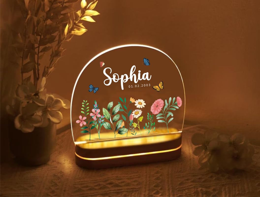 Personalised Gift- LED Night Lamp