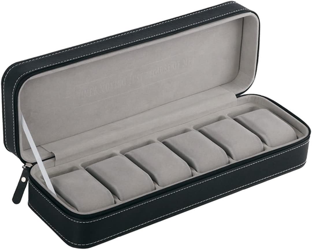 Watch box organizer 6 slots