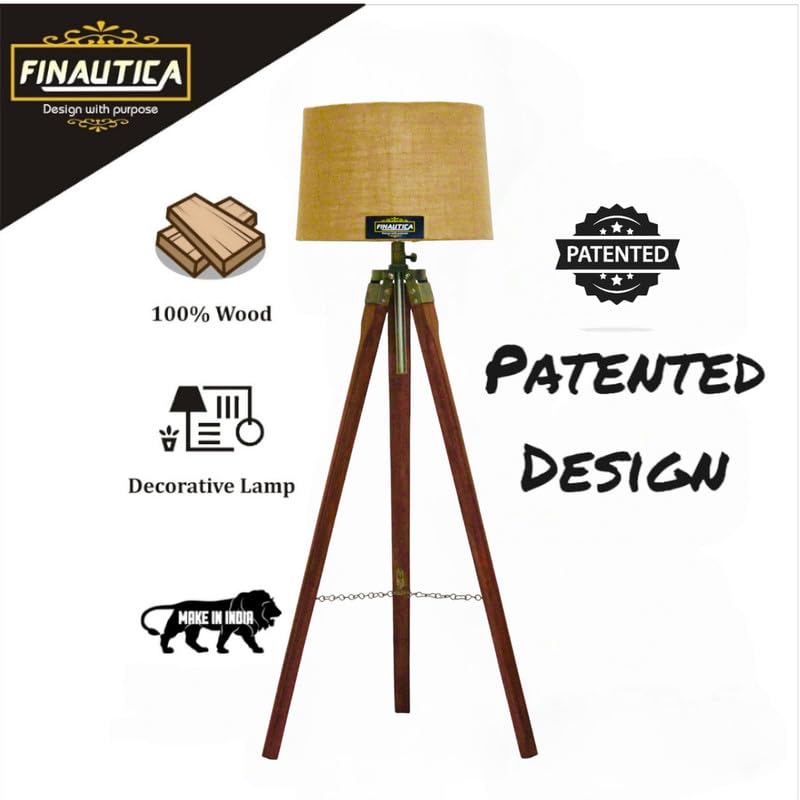 Italian Tripod Floor Lamp