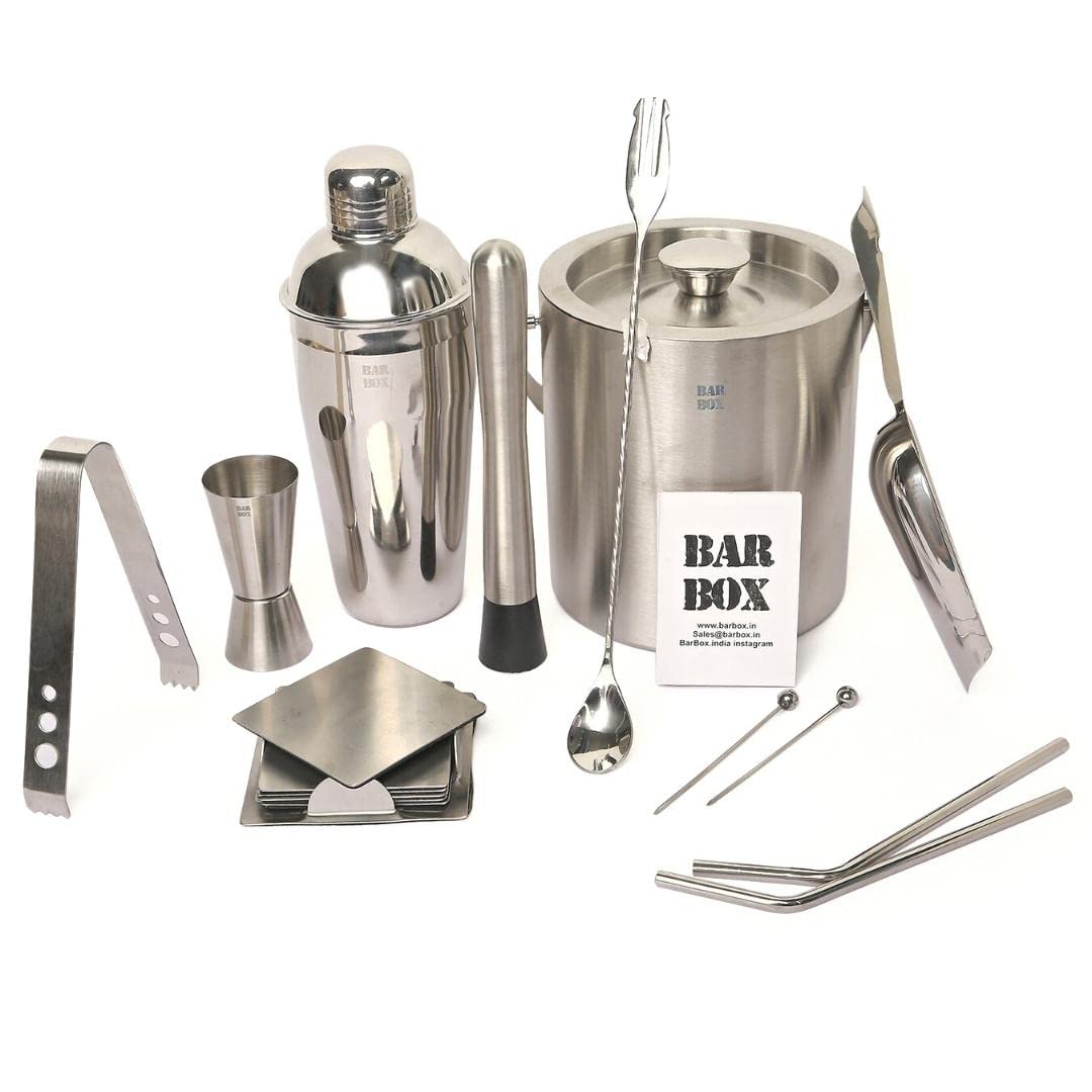 Bar Box 15 Pcs Bartending Kit