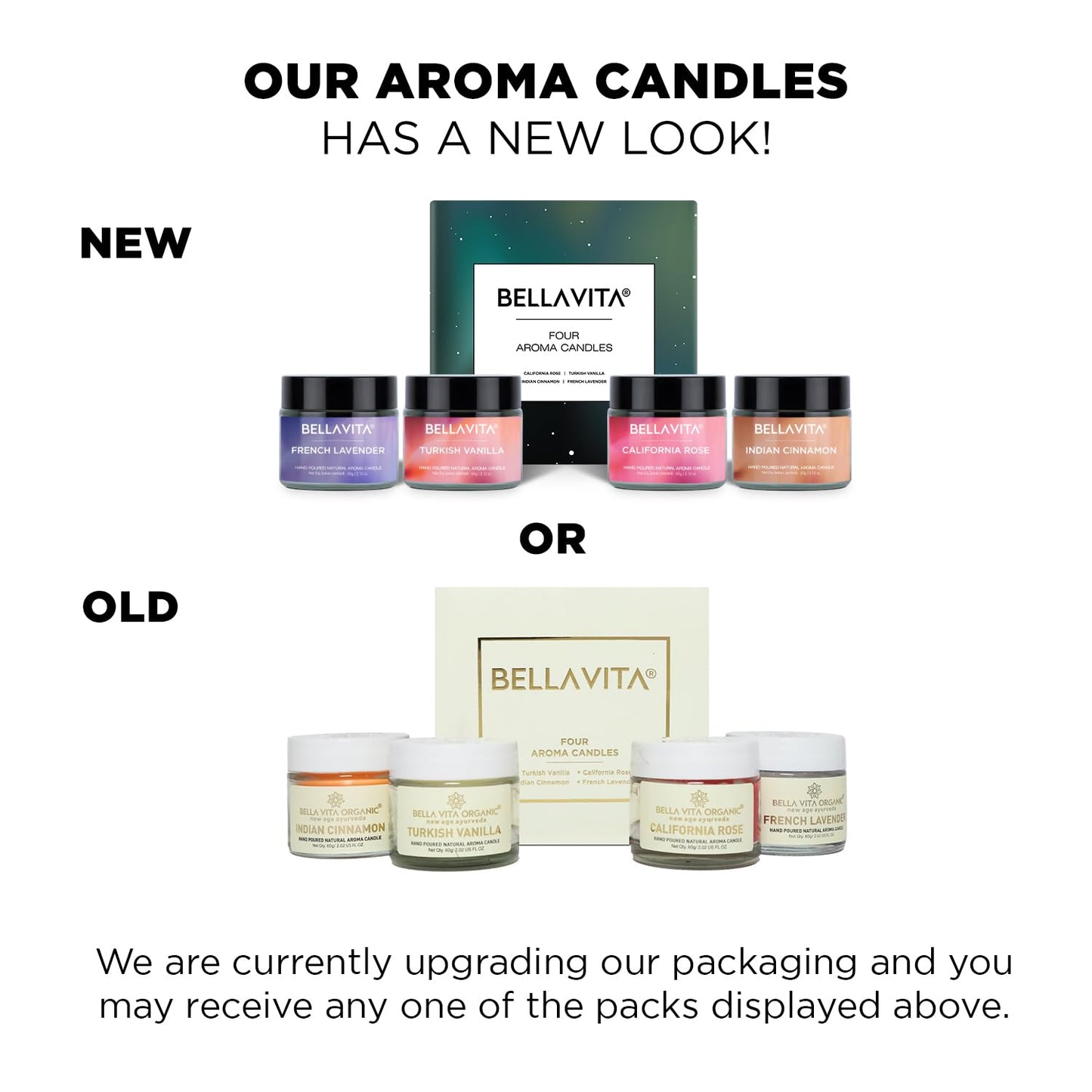 Bella Vita Organic Soy Wax Aroma Candles