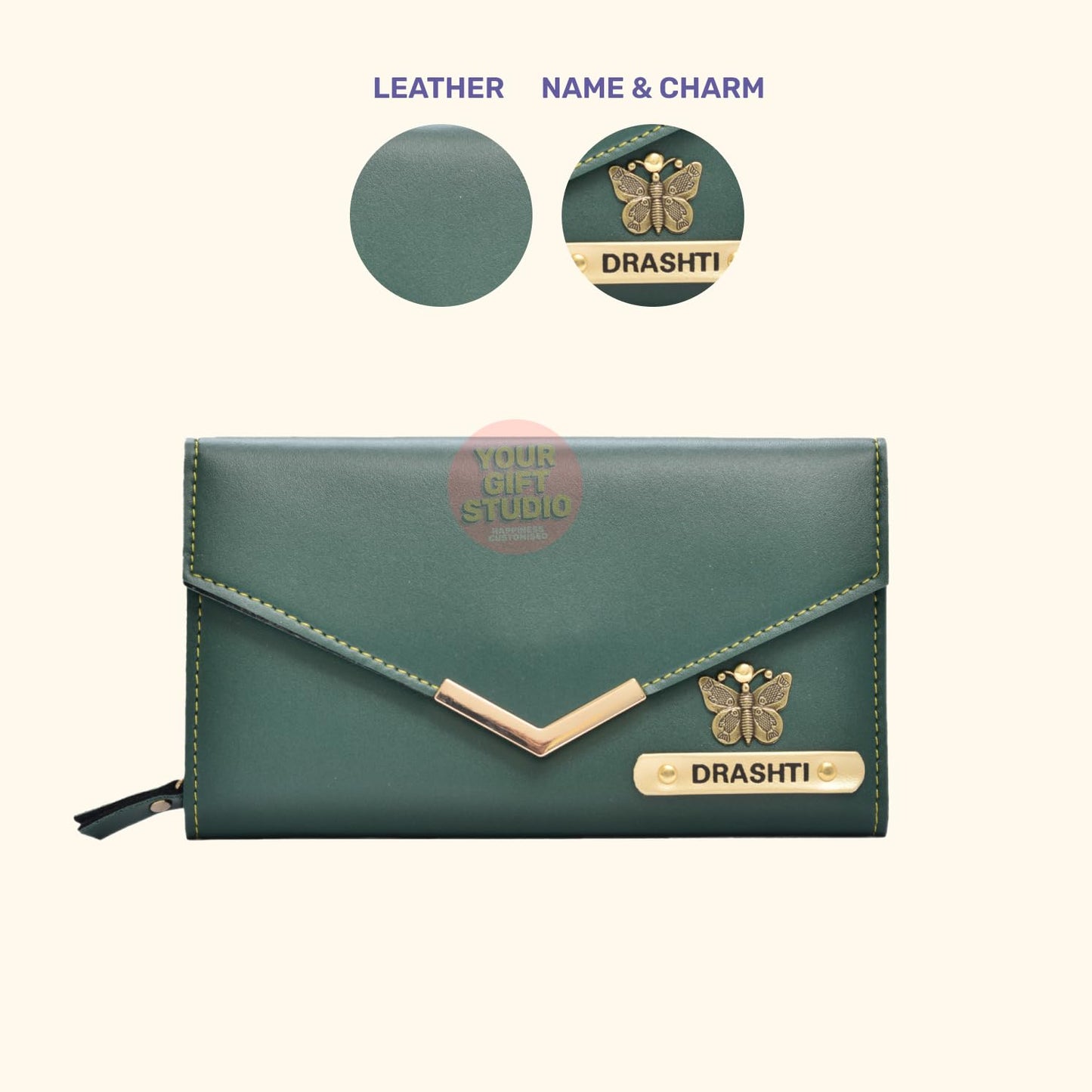 Customized Leather Purse for Women