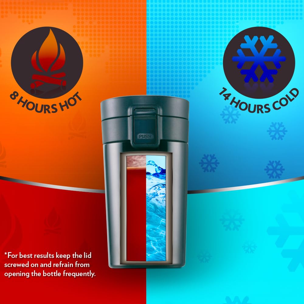 Borosil Insulated Mug -His & Her Mug Combo