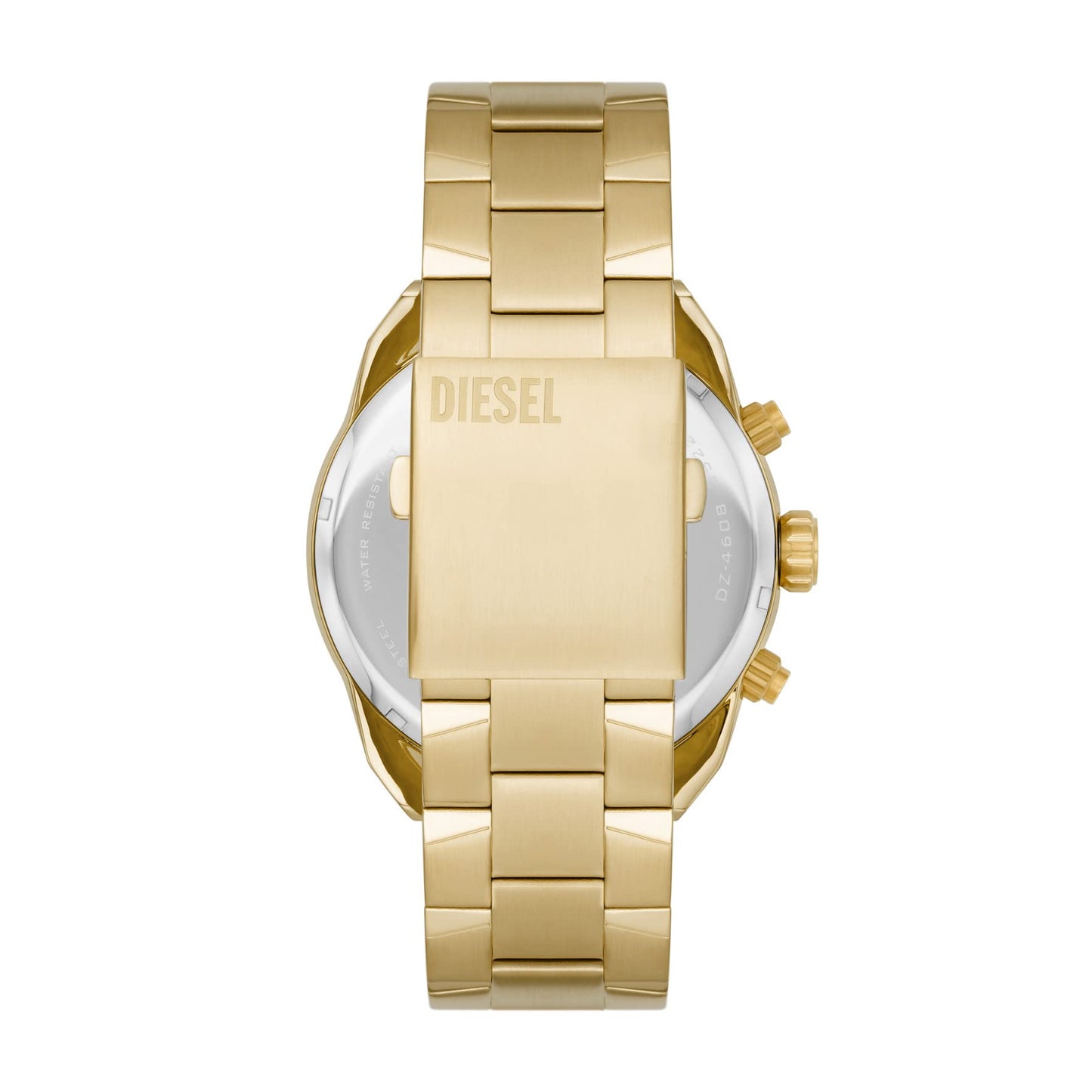 Diesel Spiked Analog Gold Dial Men's Watch