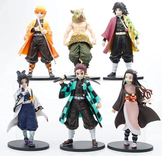 Demon Slayer Action Figure Set of 6