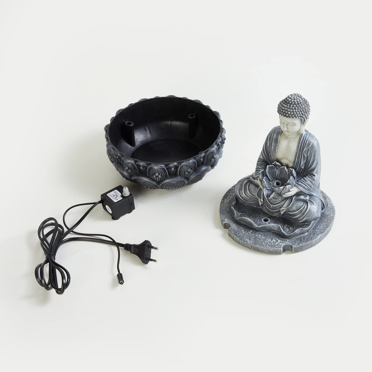 Buddha and Lotus Water Fountain