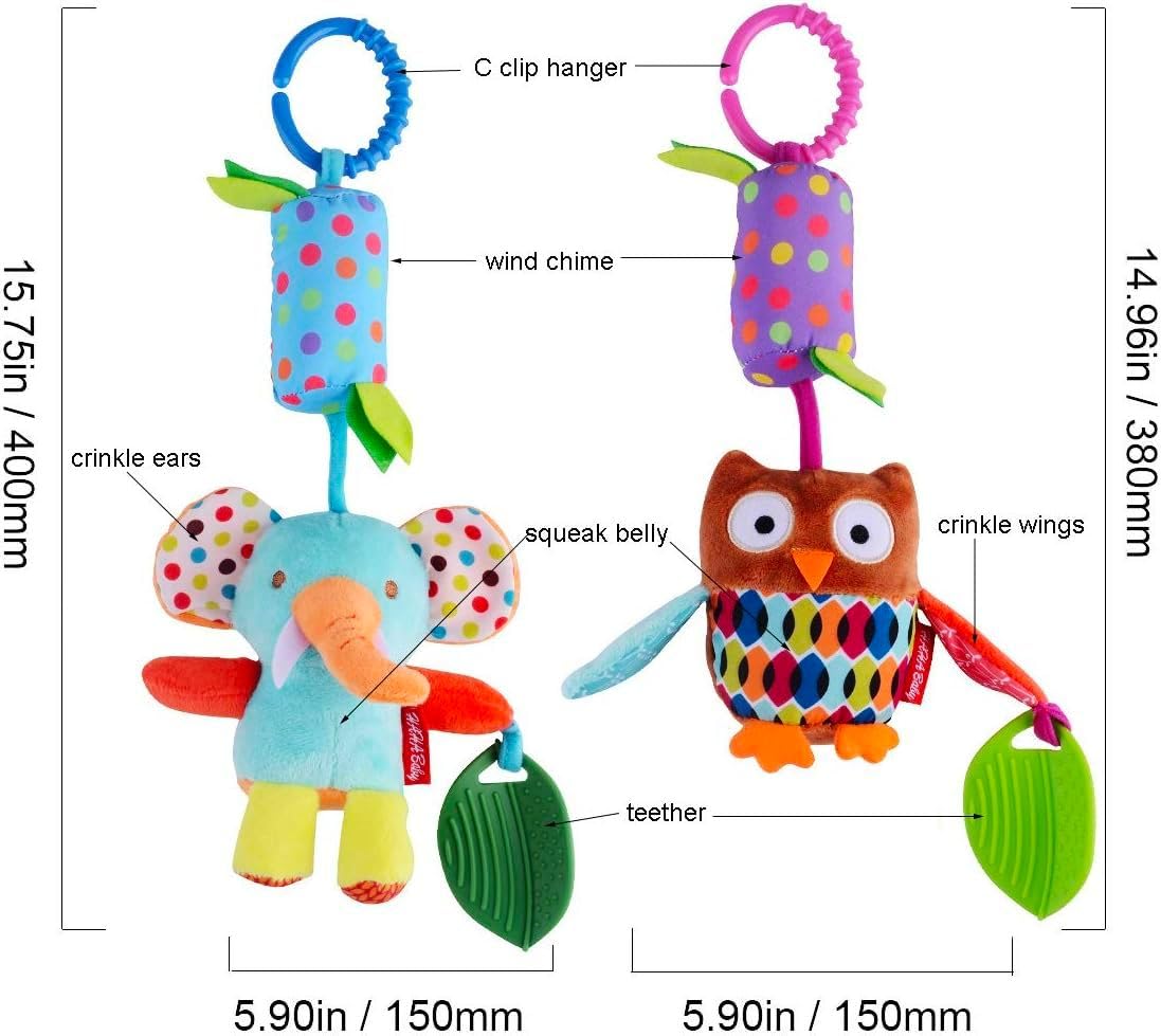 Soft Hanging Rattle Toys