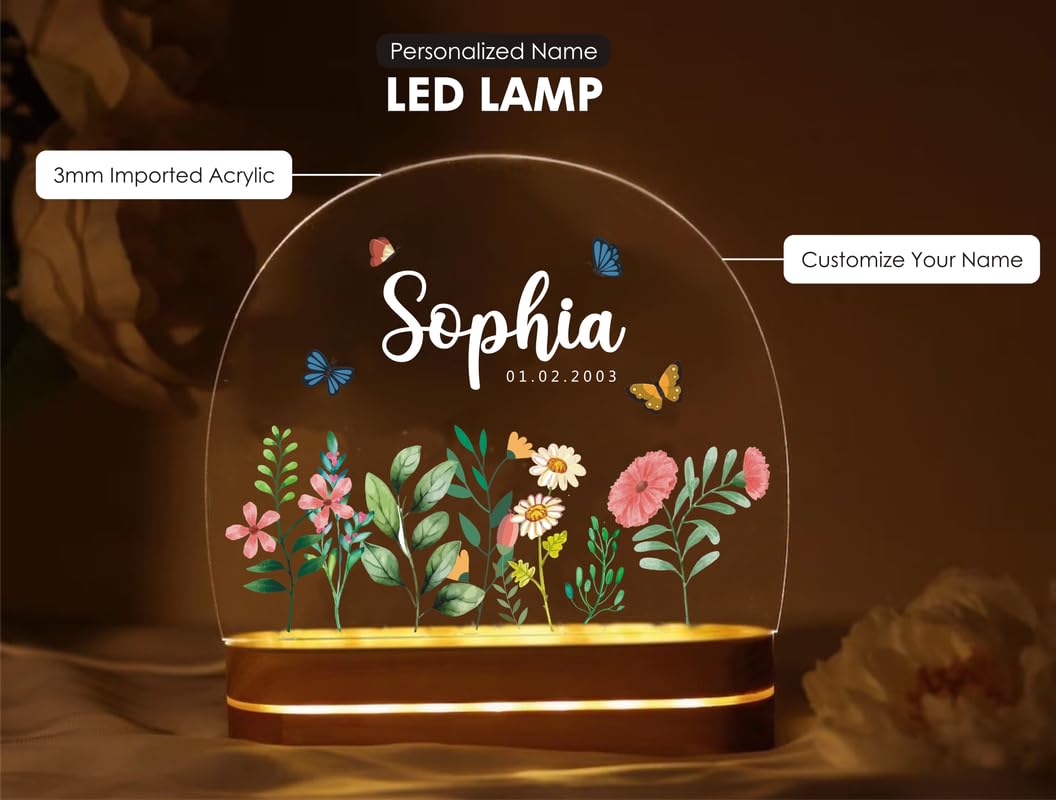 Personalised Gift- LED Night Lamp