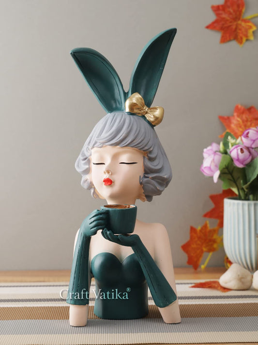 Resin Bowknot Lady