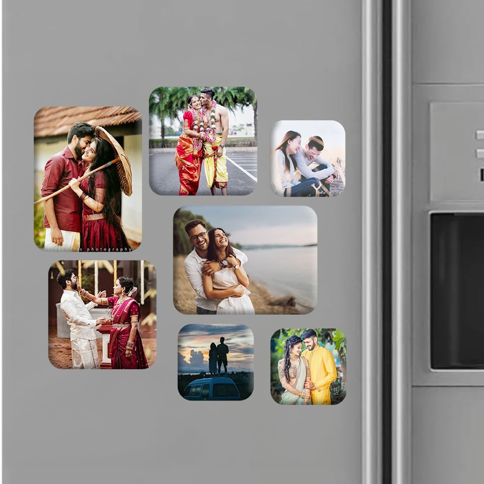 Customized Acrylic Photo Fridge Magnets