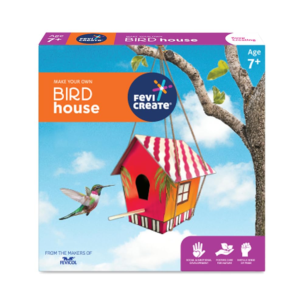 Bird House Art & Craft Kit