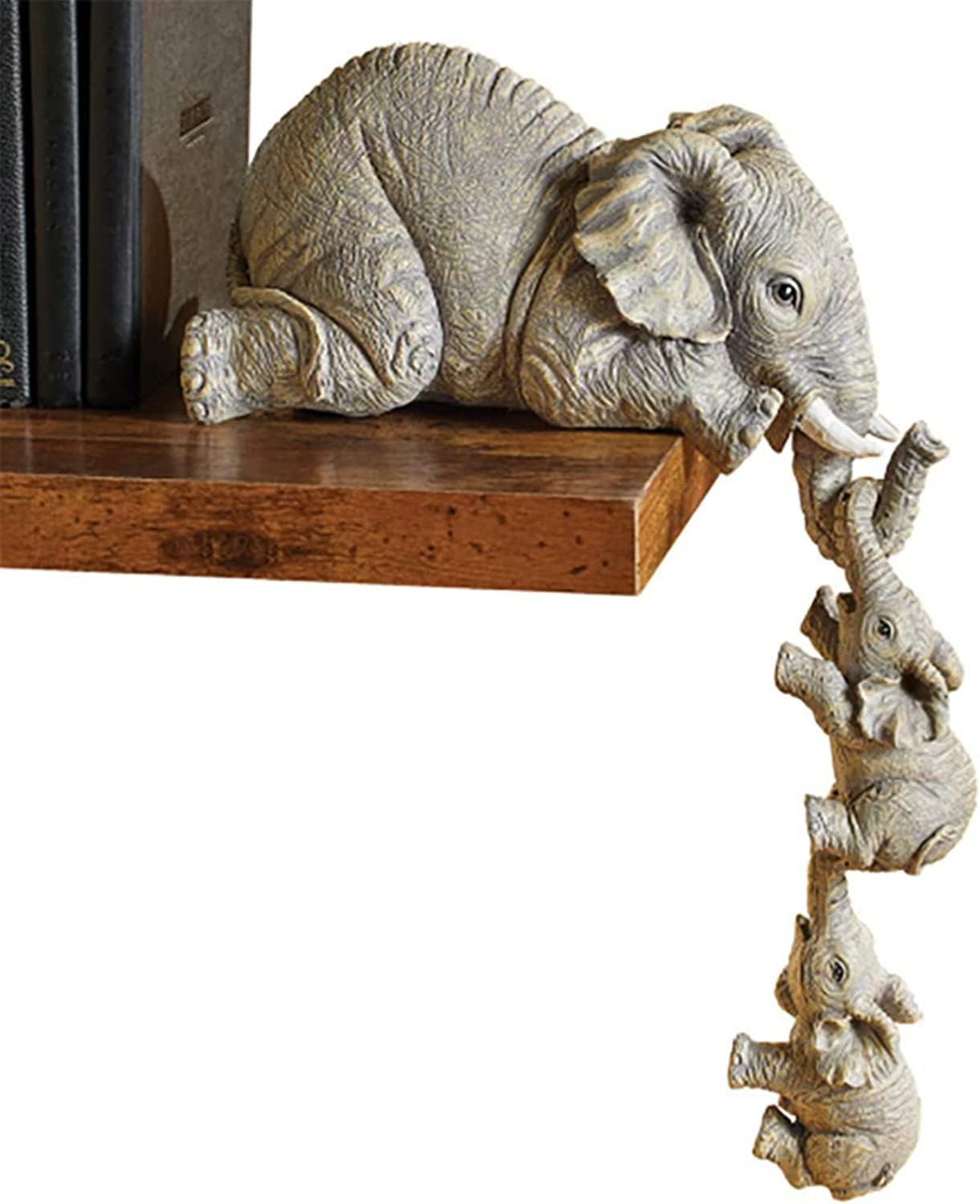 Set of 3 Realistic Elephant Sitter