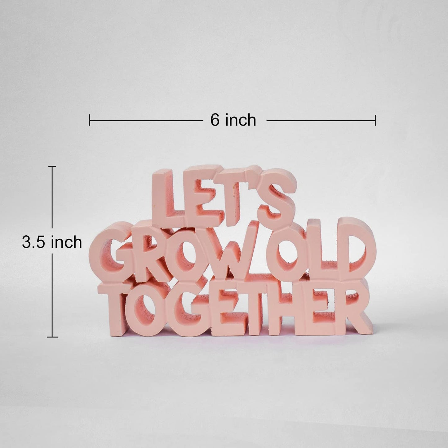 Lets Grow Old Together Home Decor