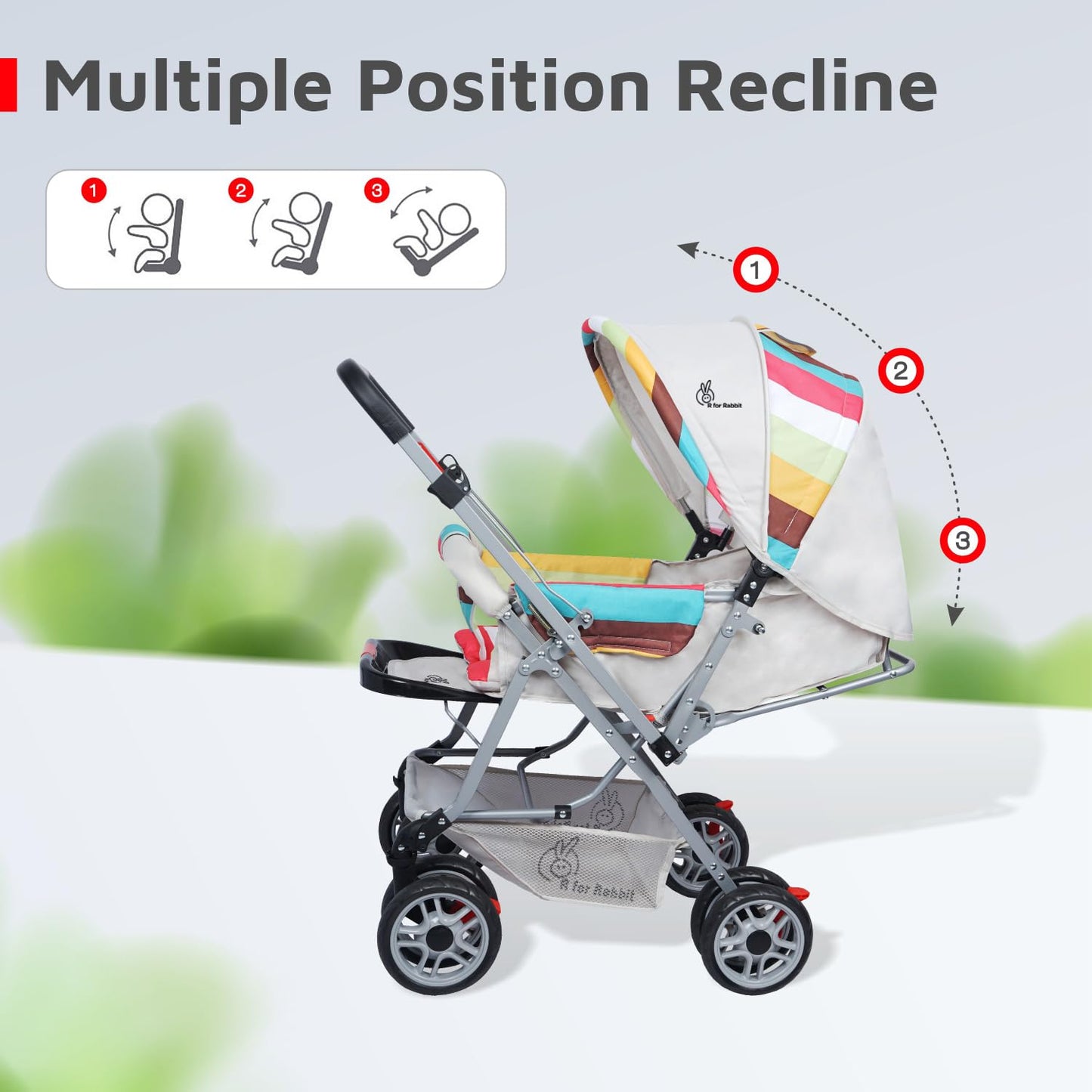 R for Rabbit Stroller for 0 to 3 Years