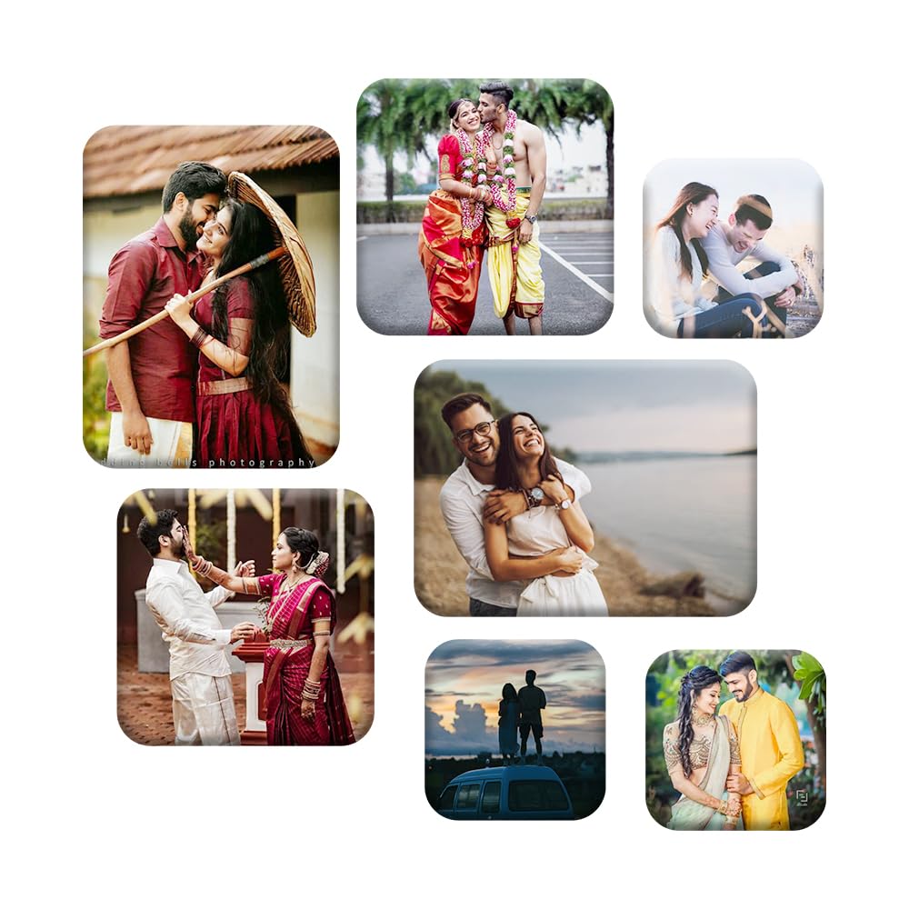 Customized Acrylic Photo Fridge Magnets