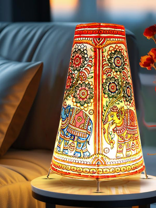 Handicraft Leather Lamp