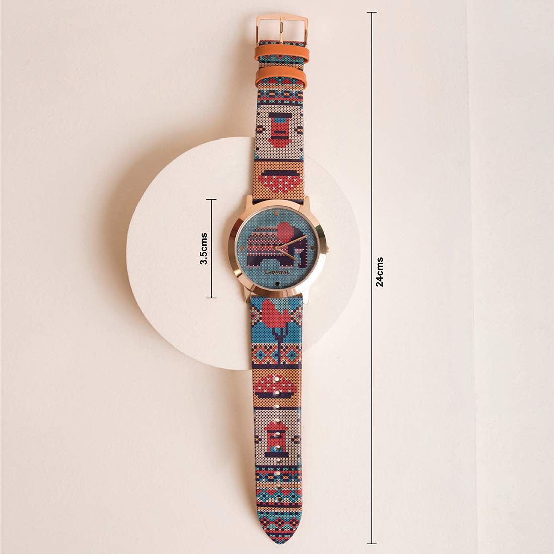 TEAL BY CHUMBAK Round Dial