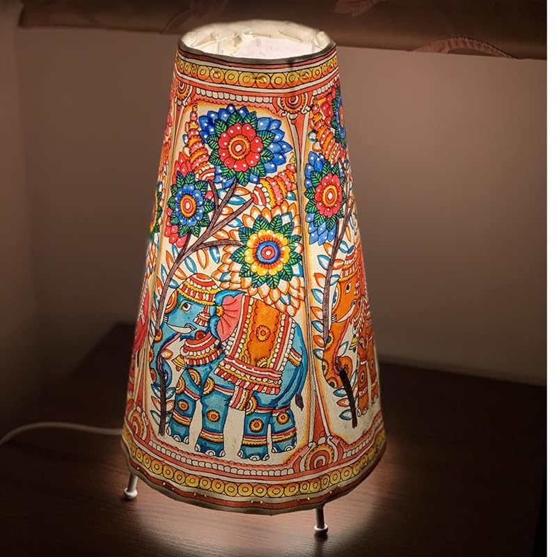 Handicraft Leather Lamp