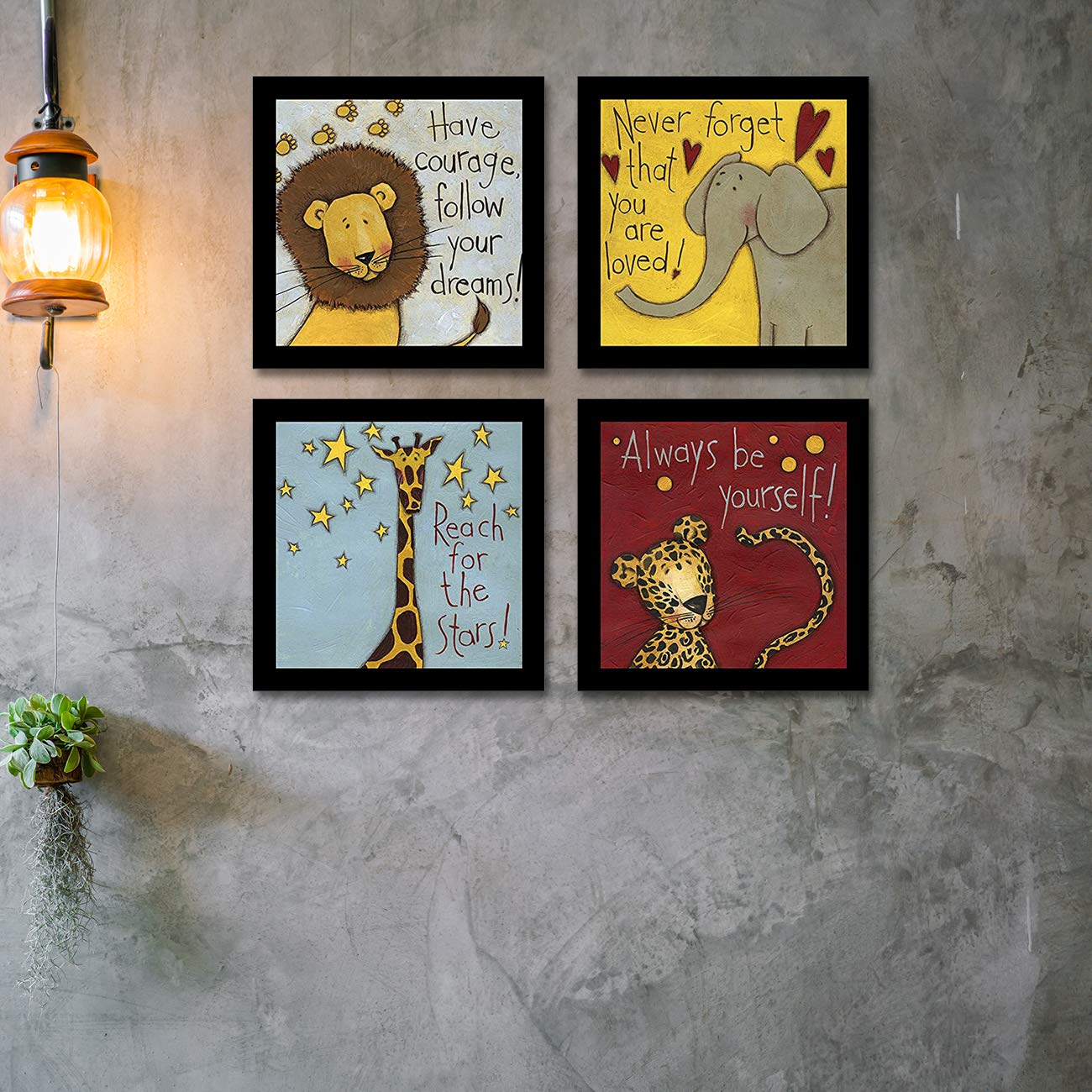 Motivational Animals Frames