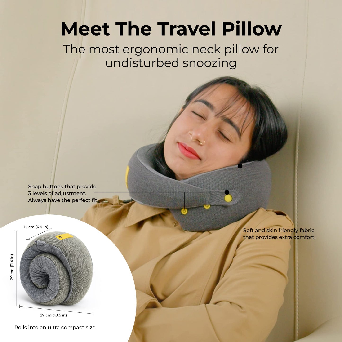 MOKOBARA The Travel Pillow