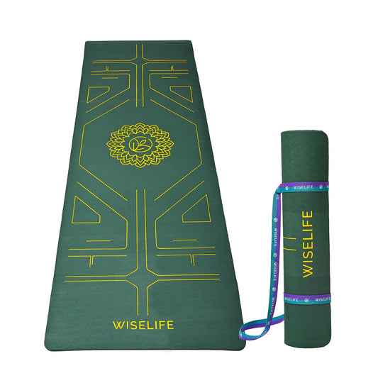 Wiselife Tru Alignment Yoga Mat