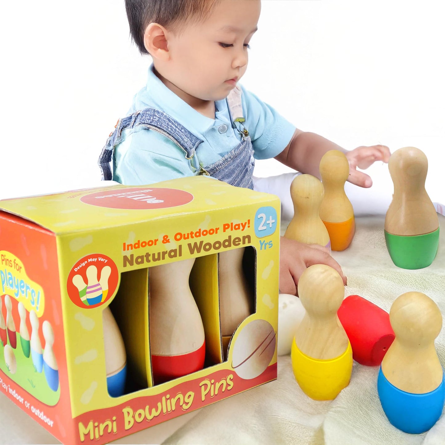 Wooden Bowling Set | Ages 2+