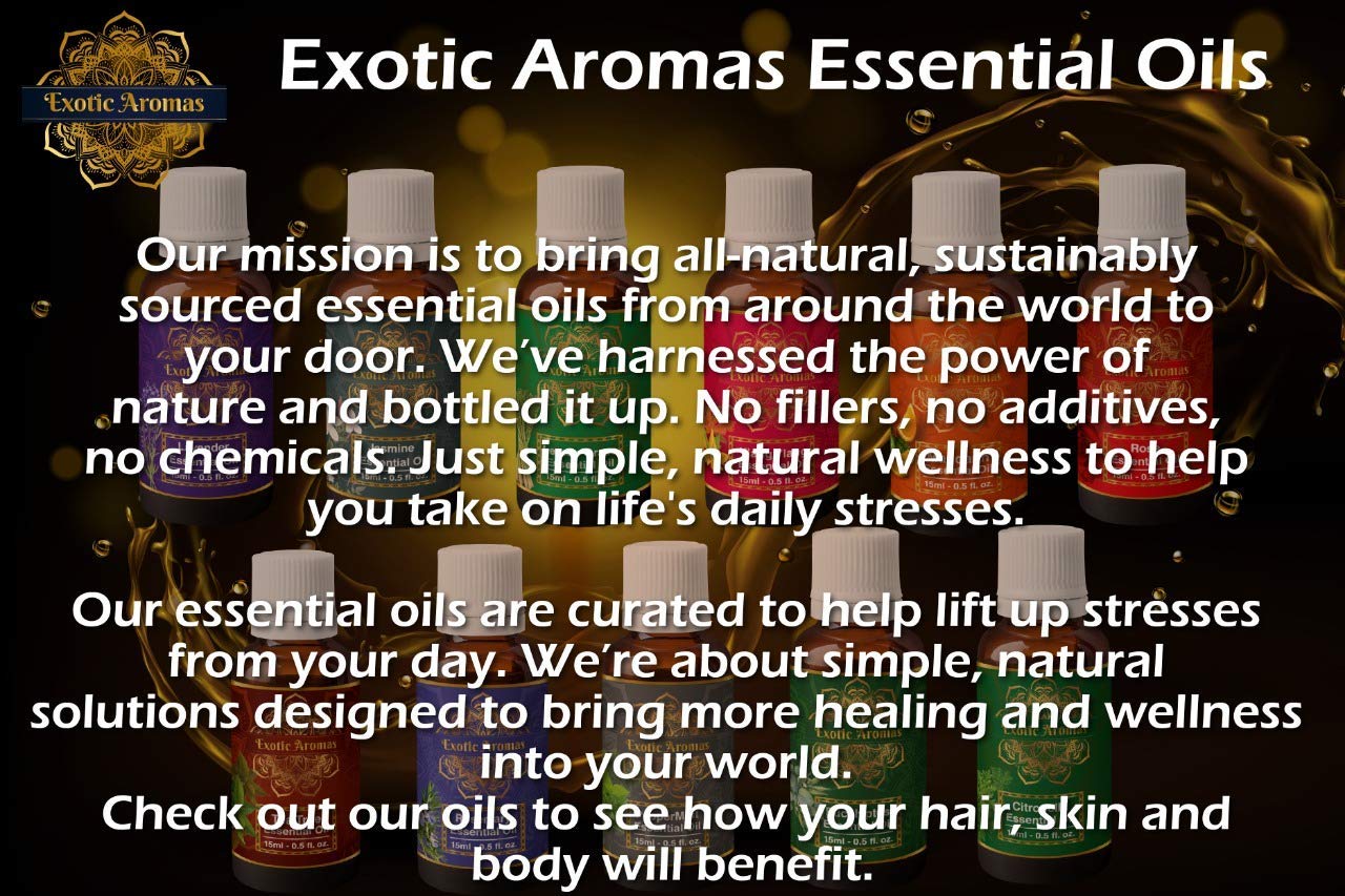 Exotic Aromas Essential Oil Set of 5