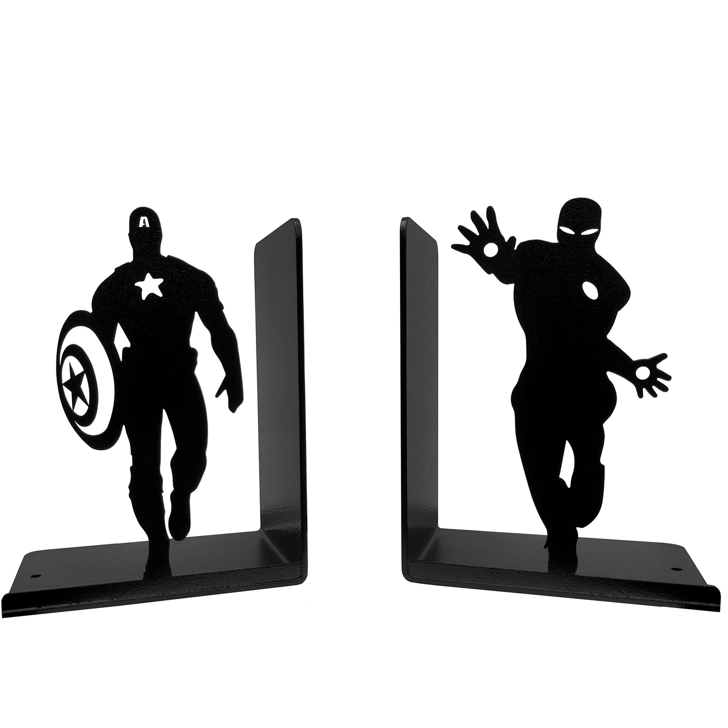 Superheros Metal Bookends