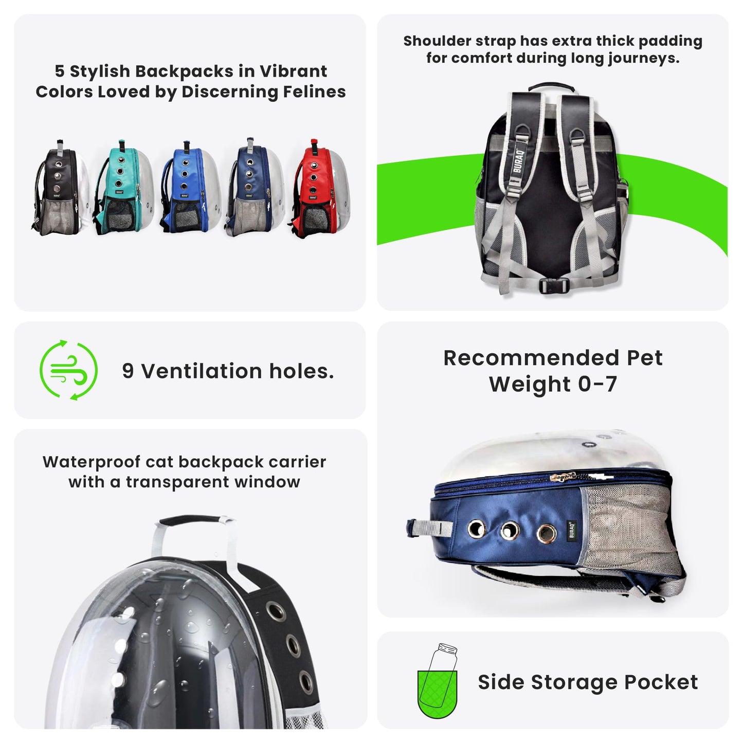 Transparent Pet Carrier Backpack