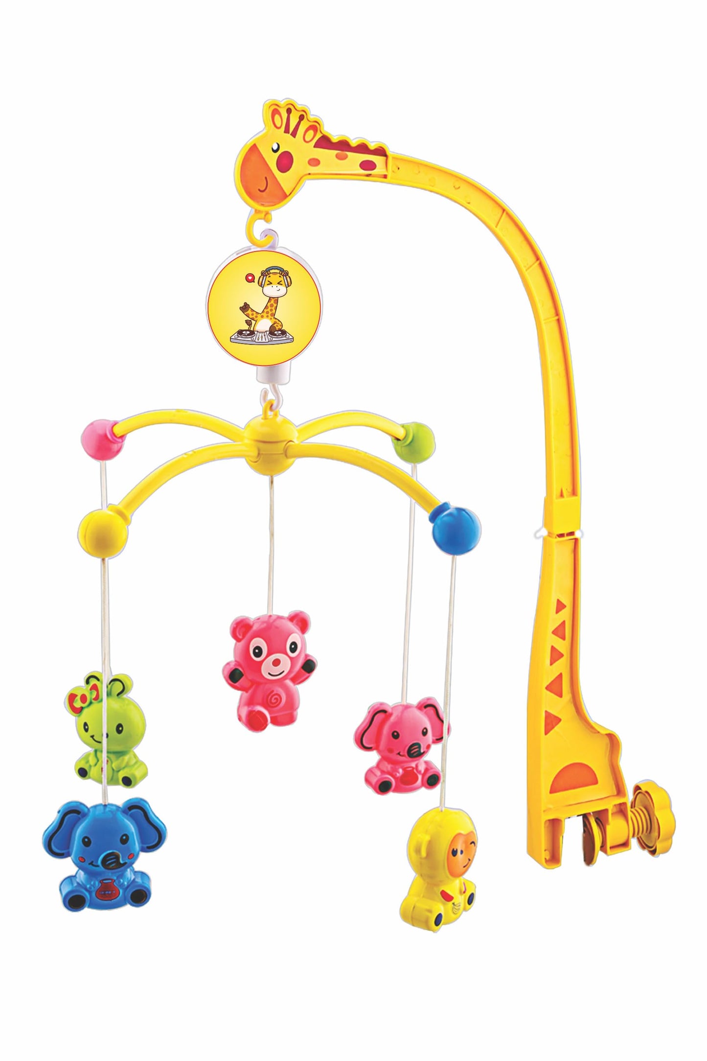 Rotating Giraffe Musical Rattle for Kids