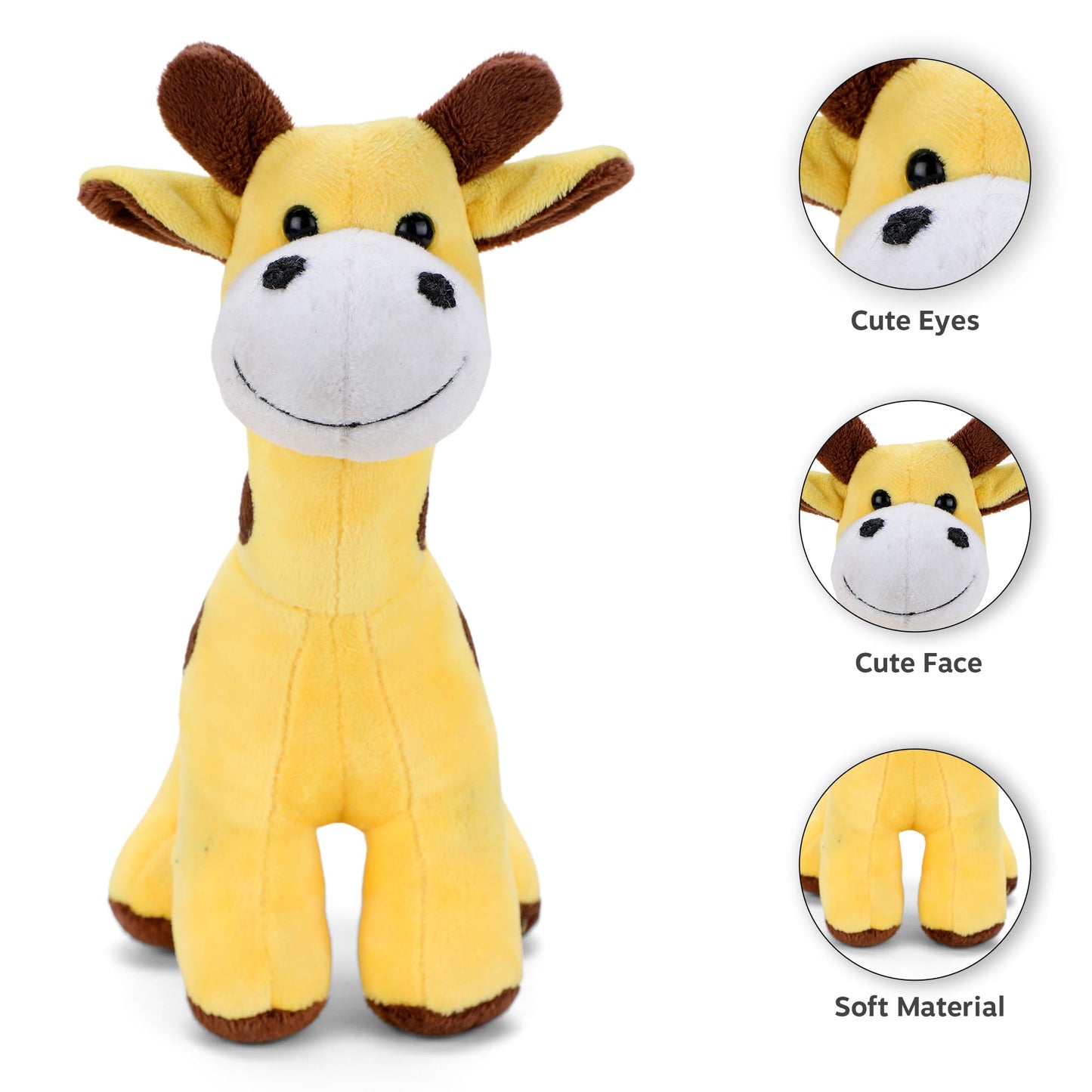 Standing Giraffe Soft Toy