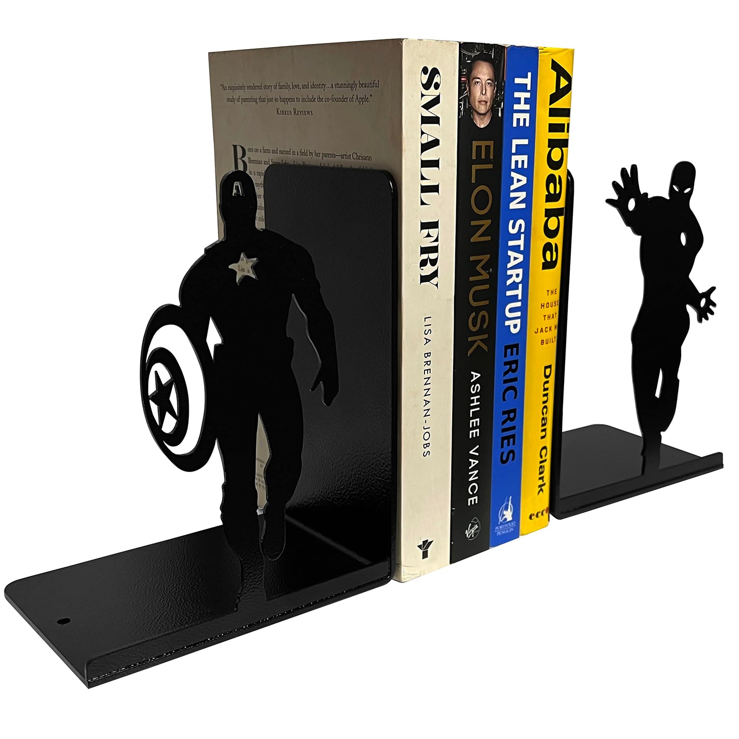 Superheros Metal Bookends